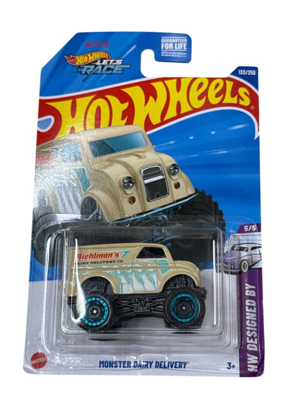 Hot Wheels Monster Dairy Delivery HW Designed 1/64 Diecast New on Card